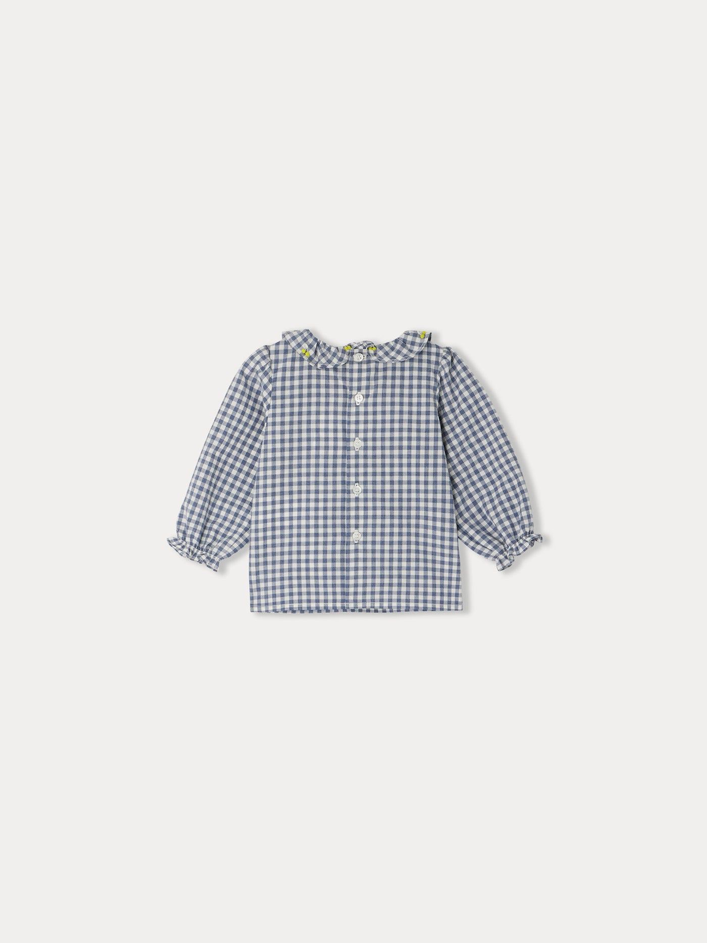 Dojoba gingham check blouse