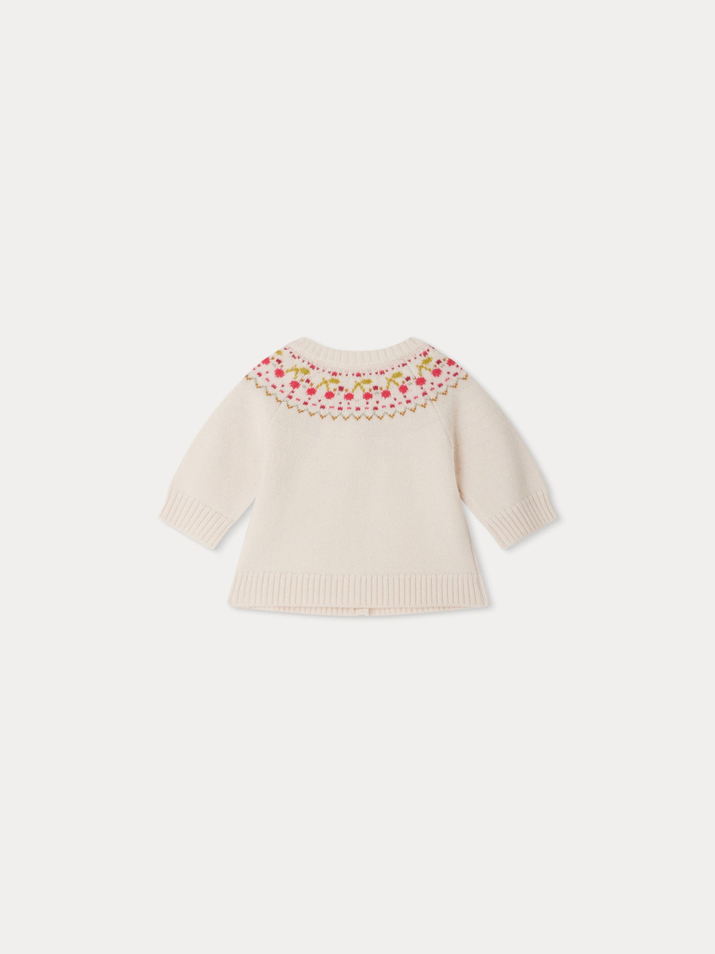 Cardigan Tatiana en laine blanc