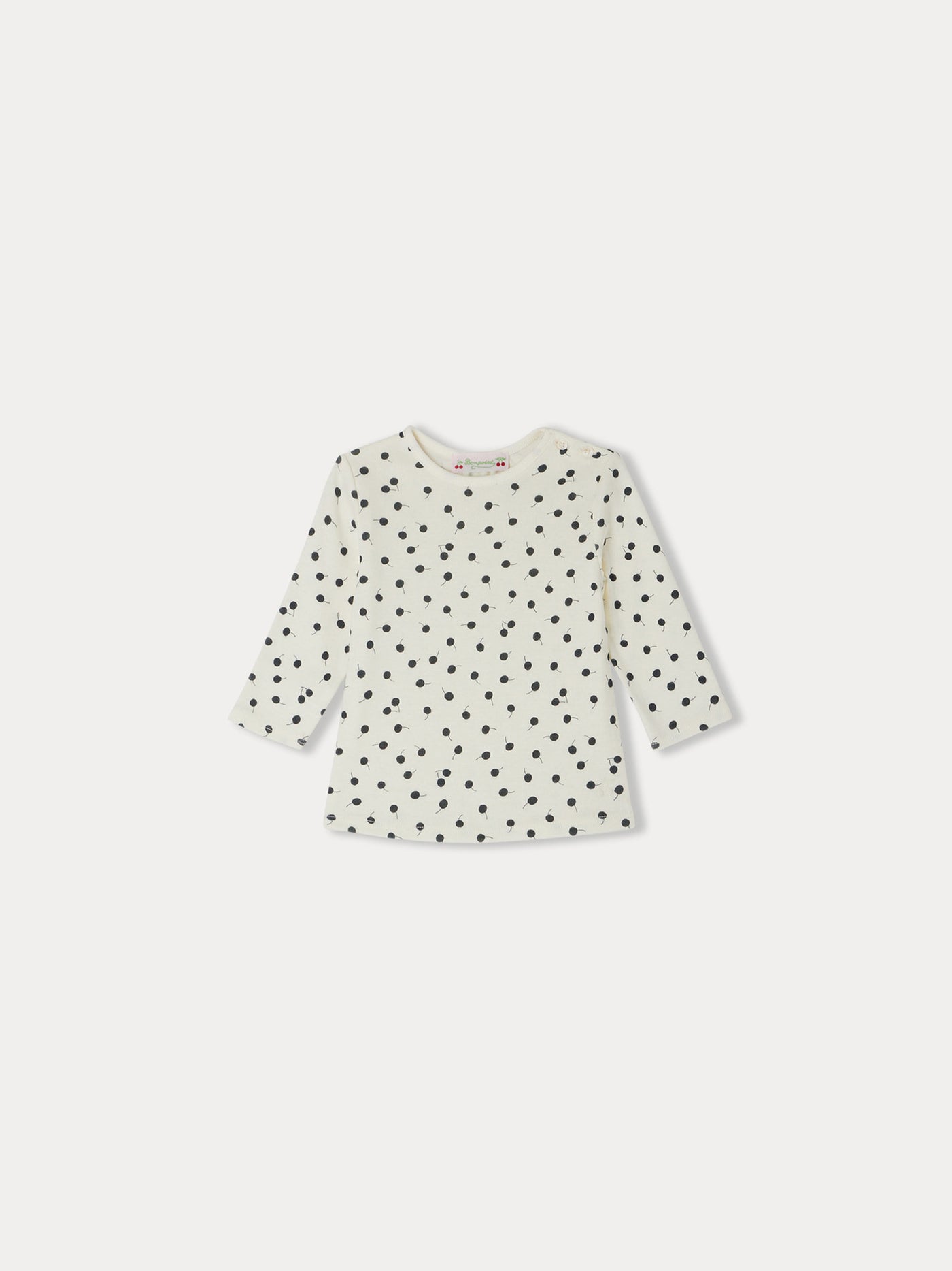 T-shirt Tahsina à imprimé pois