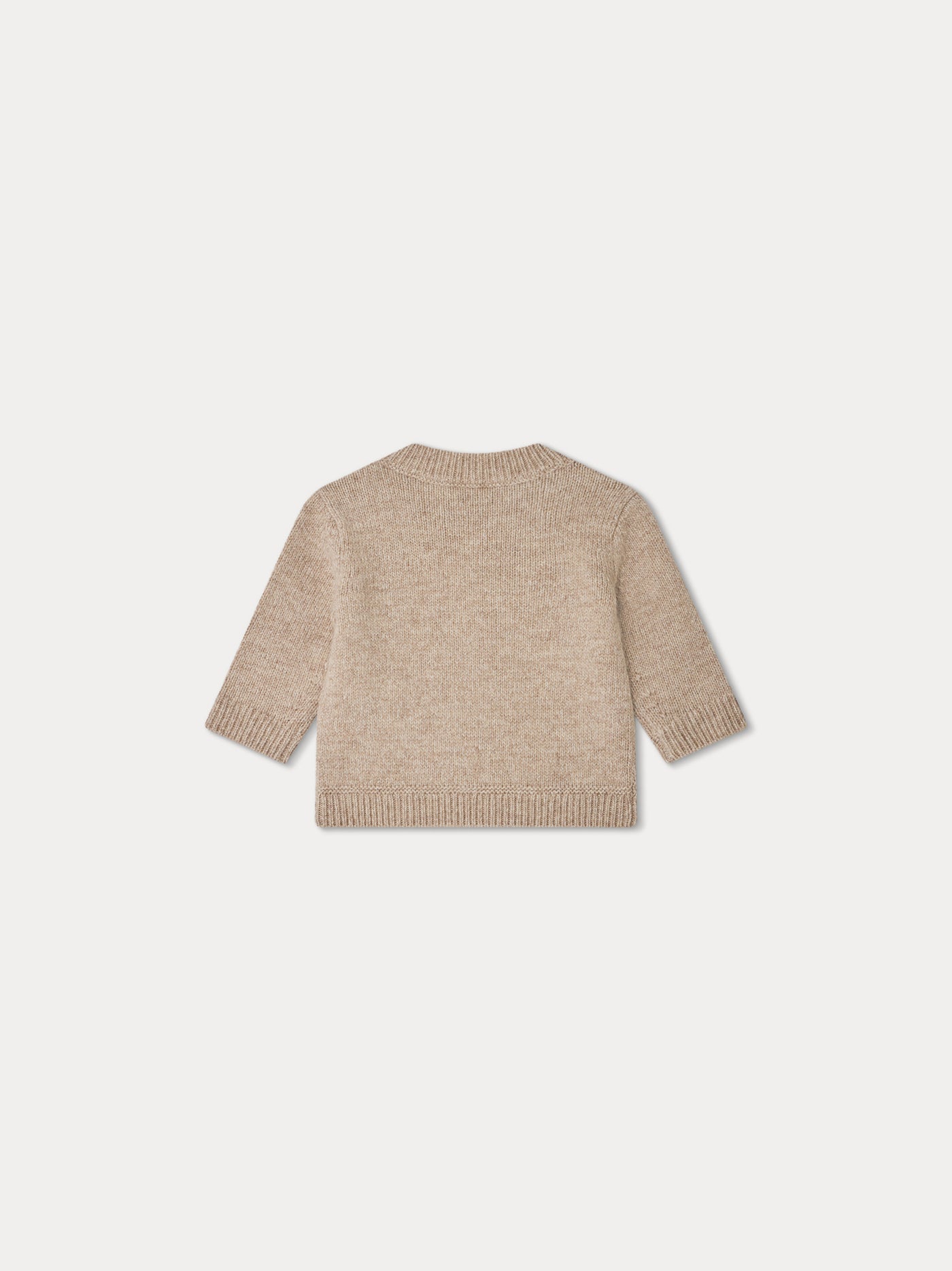 Almire beige wool sweater