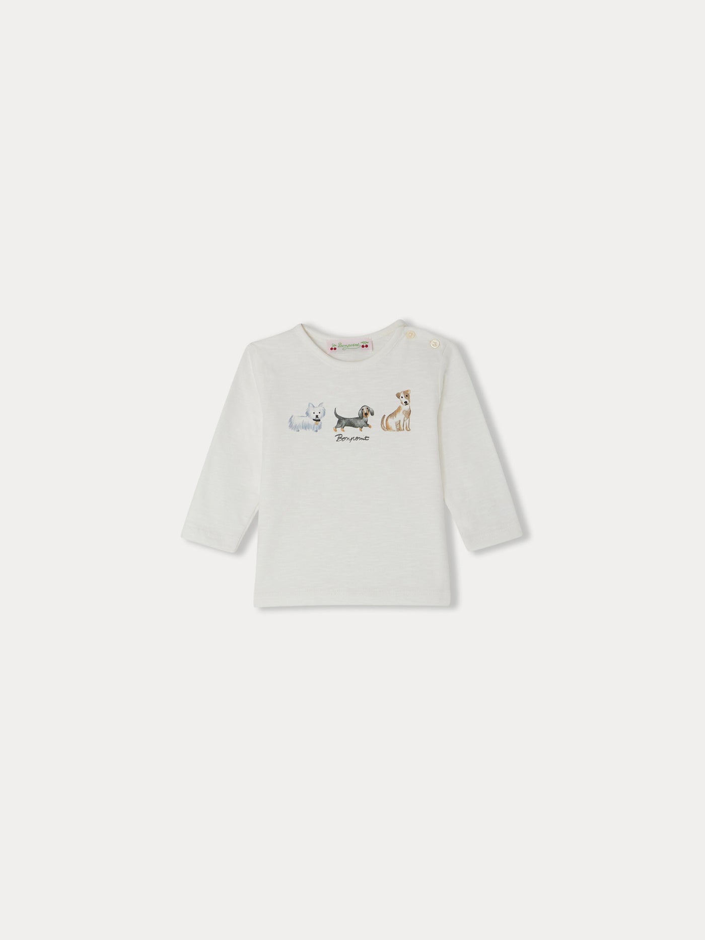Tahsin baby t-shirt with animal designs
