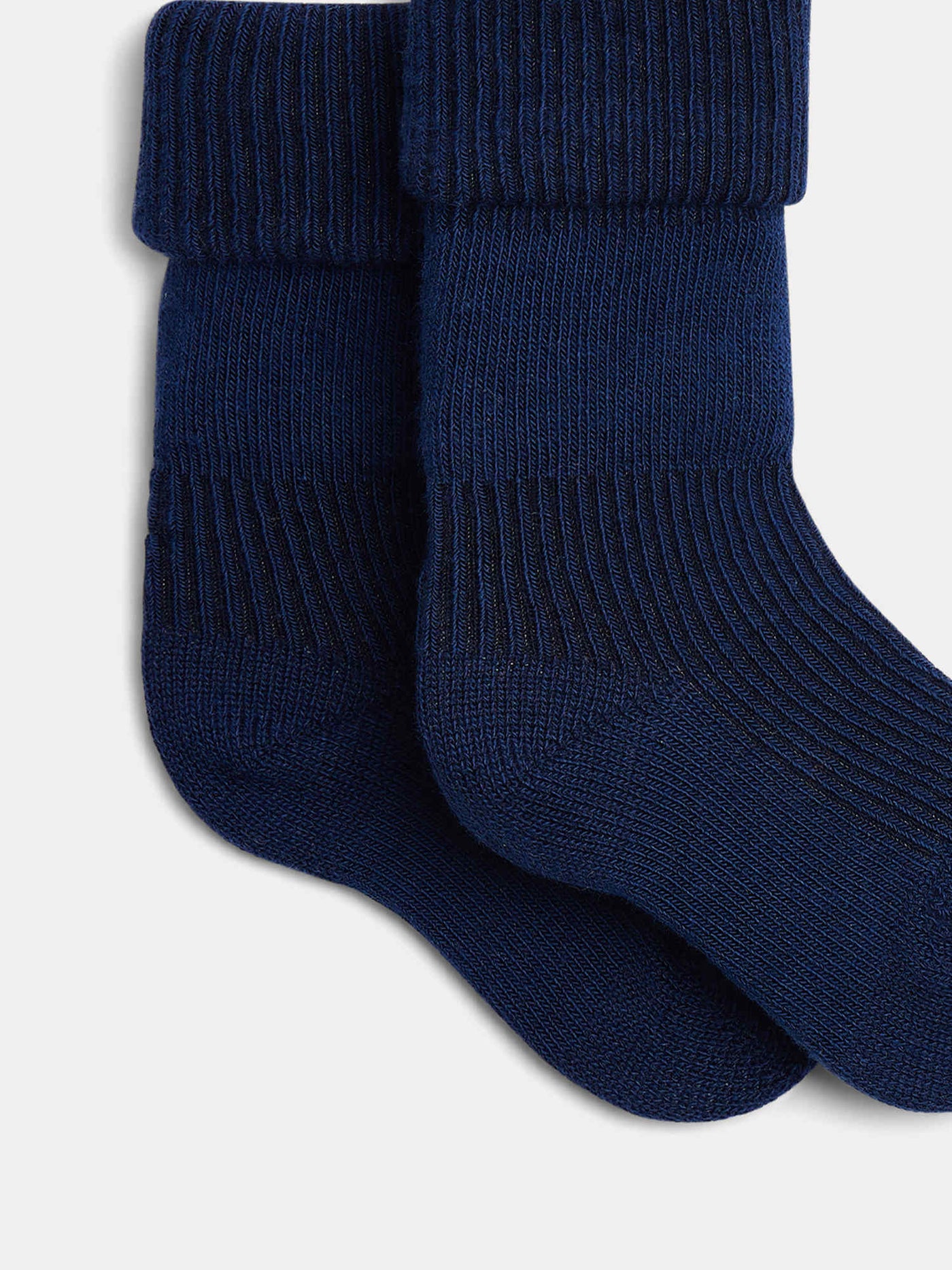 Gadilson navy ribbed socks