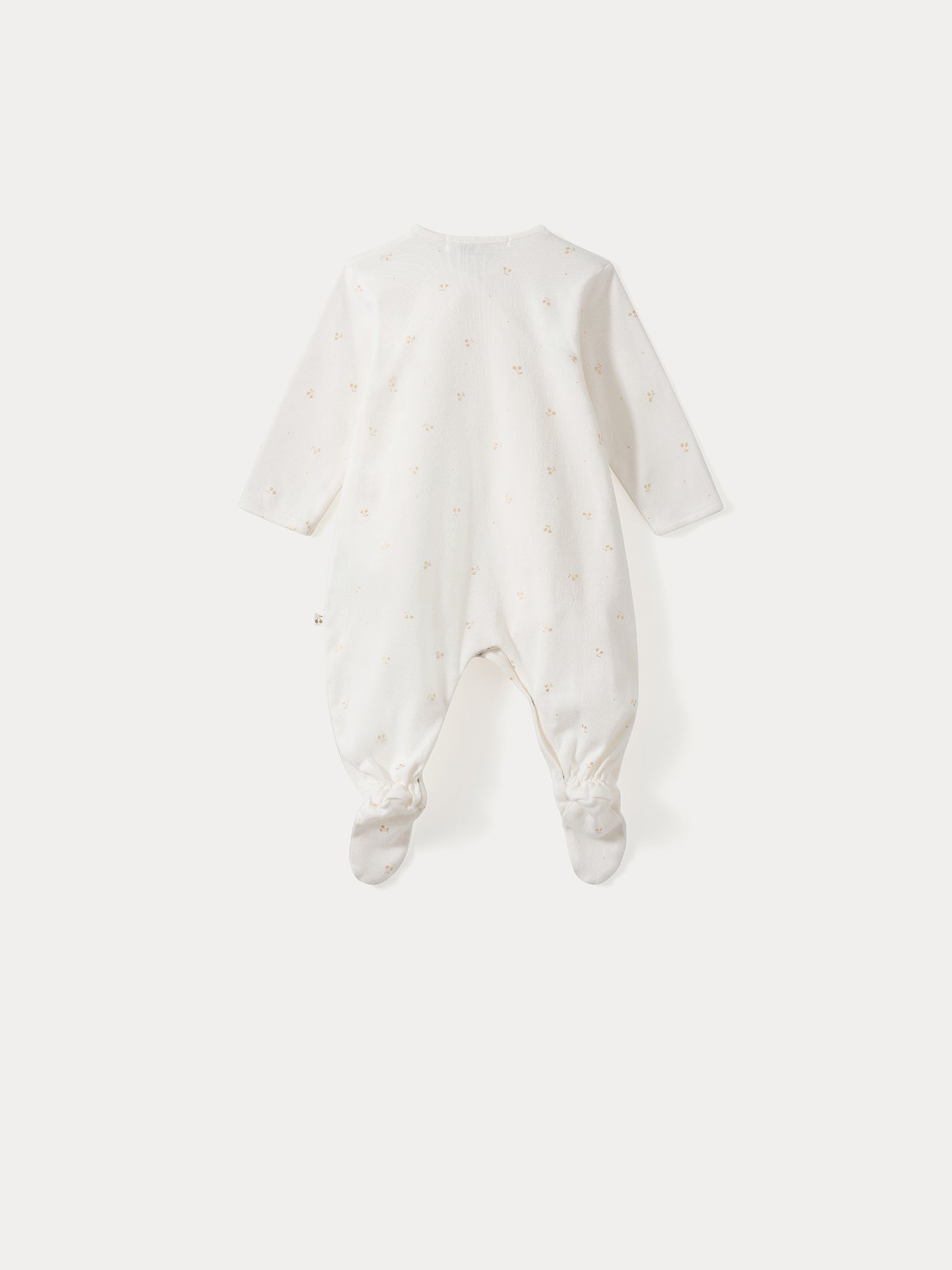 Pyjama à ouverture croisée bébé or