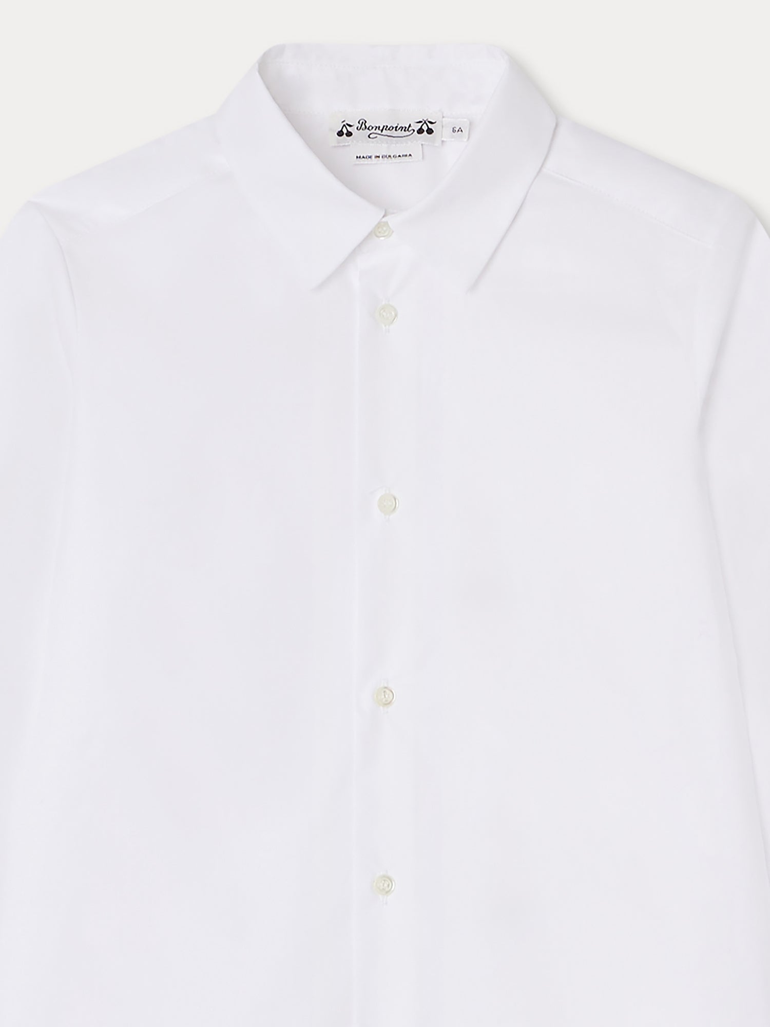 Store Bonpoint boys Button Down white Shirt