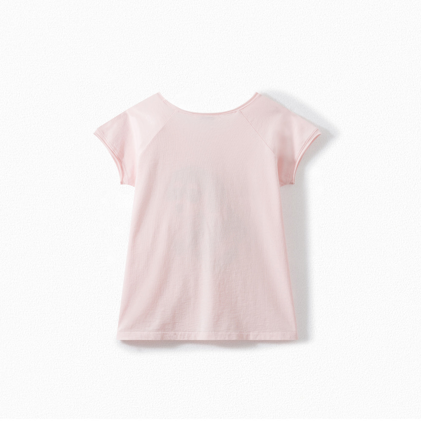 Girls' Soft Jersey T-shirt pink