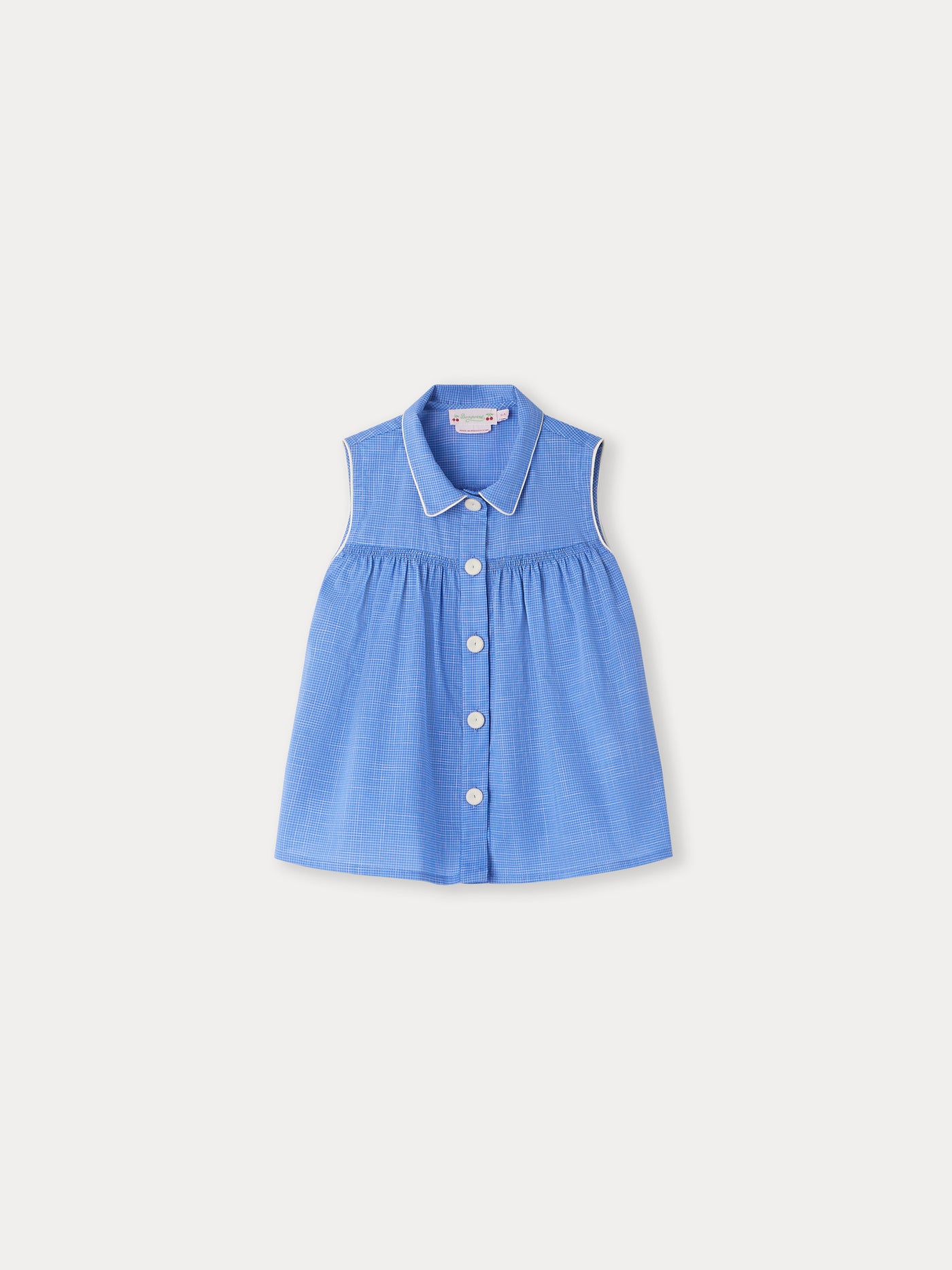 Blouse Fedra bleu intense