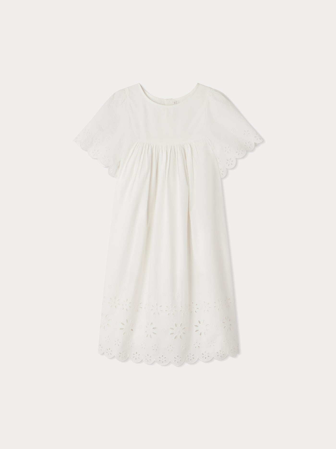 Francesca Dress milk white