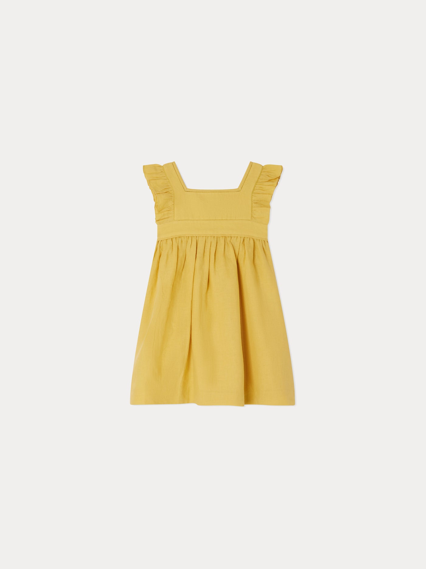 Robe Cassiopee jaune acide