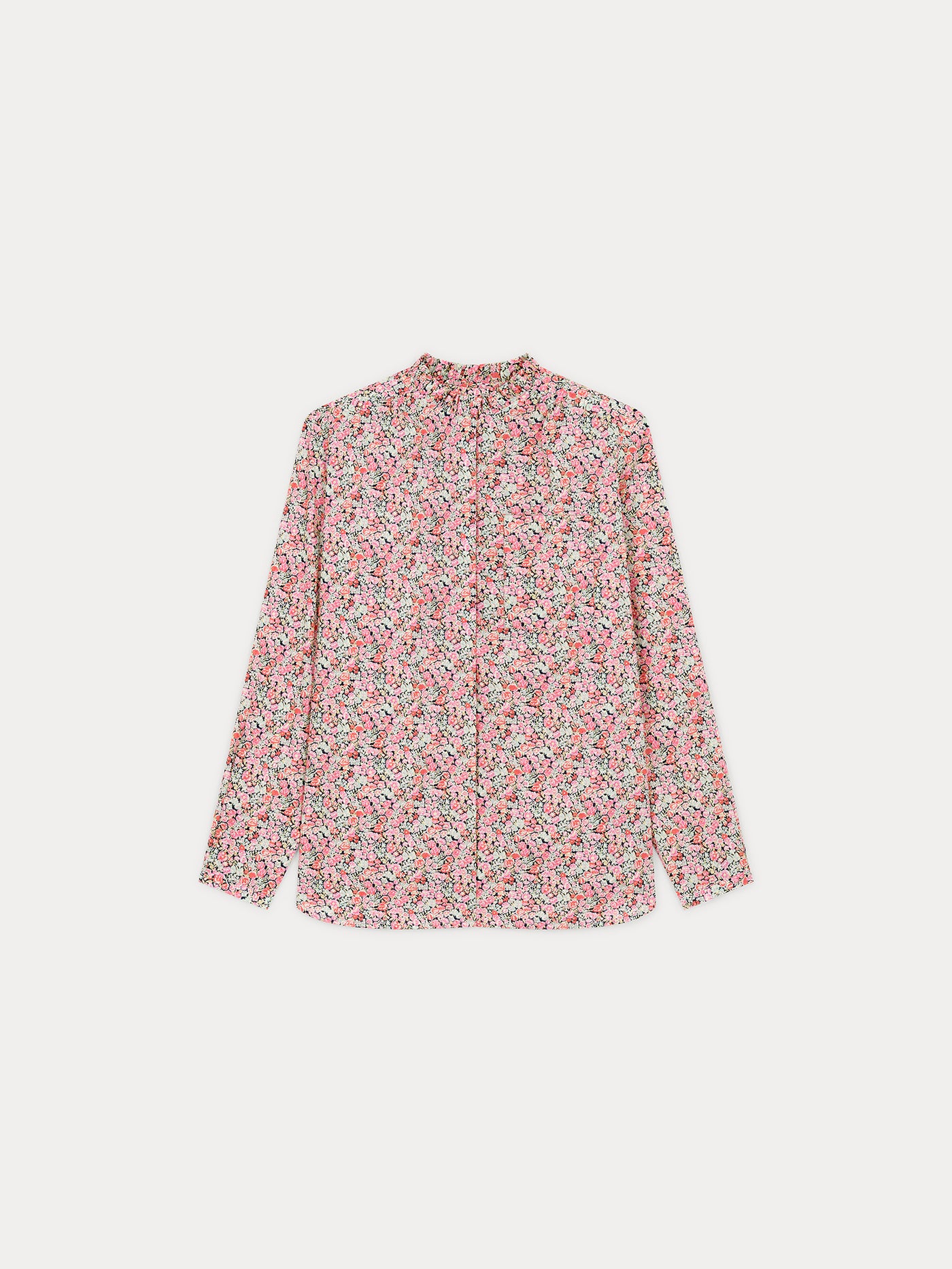 Shirt in exclusive Liberty fabric in printed cotton poplin