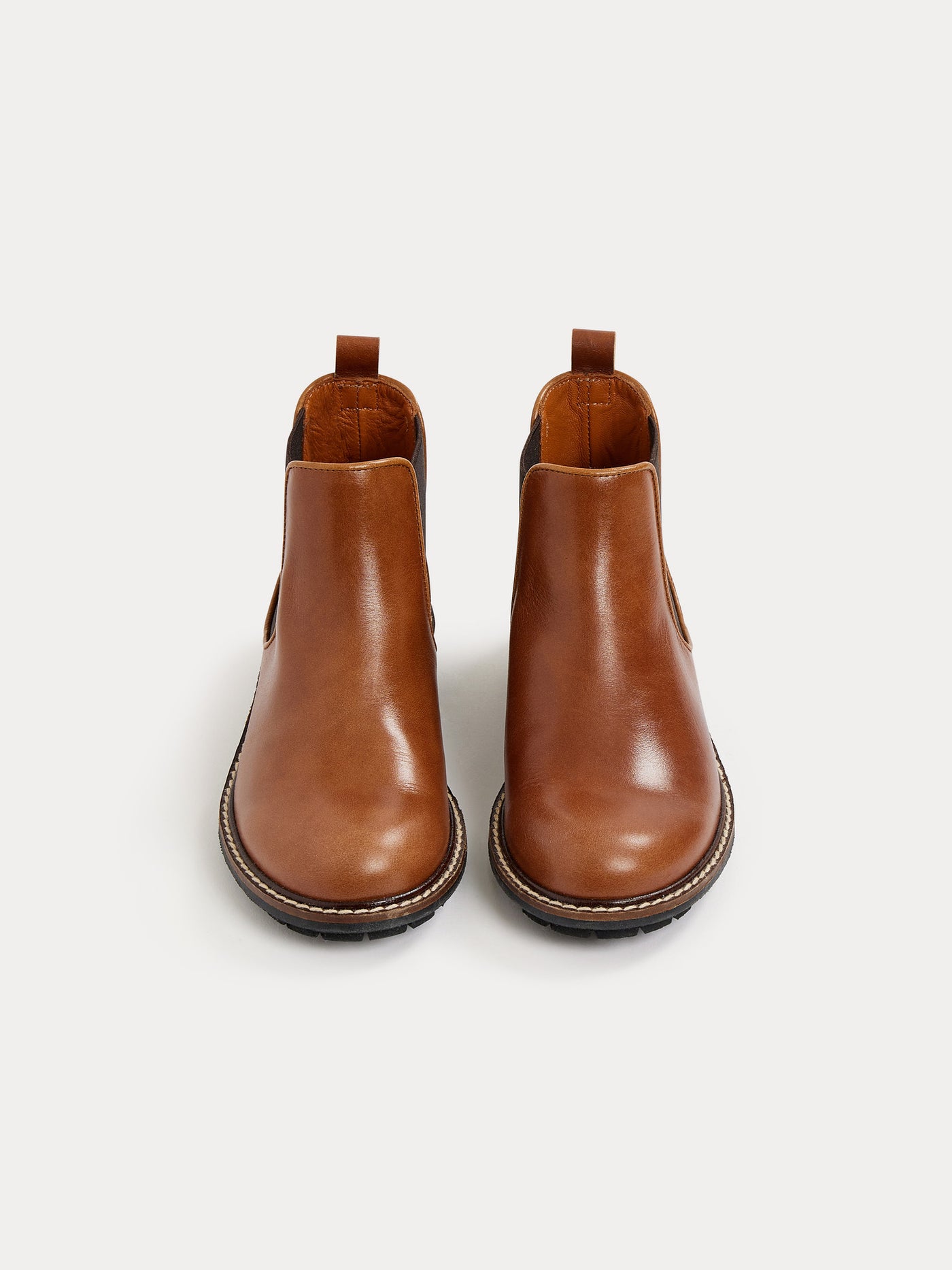Boots élastiques Mathis caramel