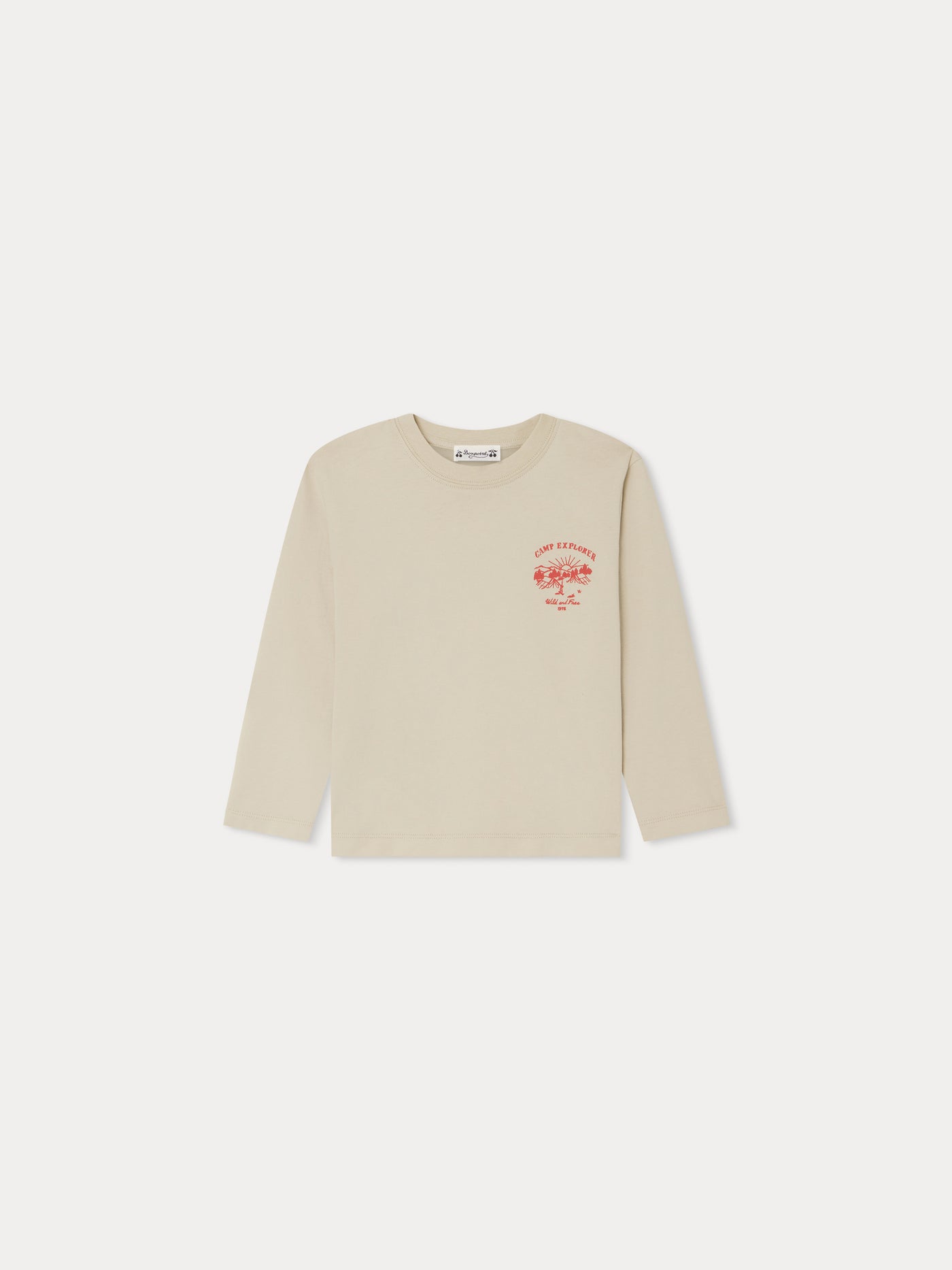 T-shirt Tadda vert de gris