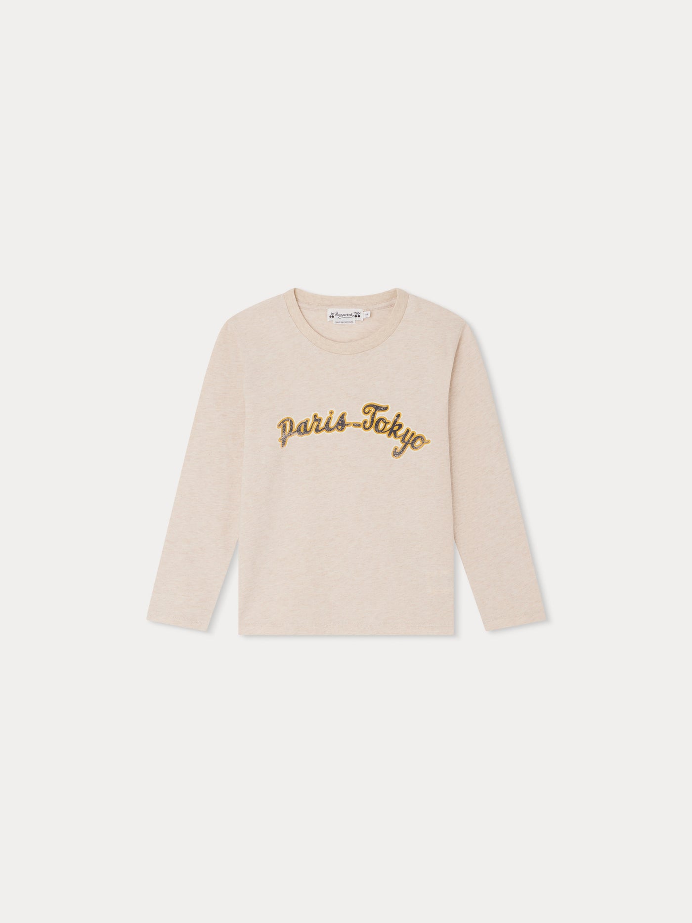 T-shirt Tadda beige chine