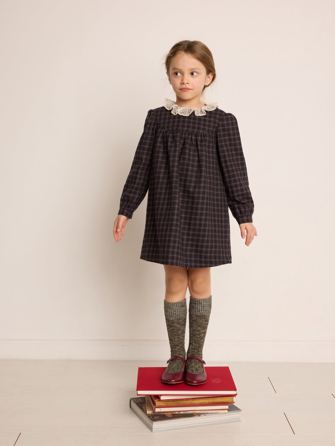 Robe Tamiko gris ardoise