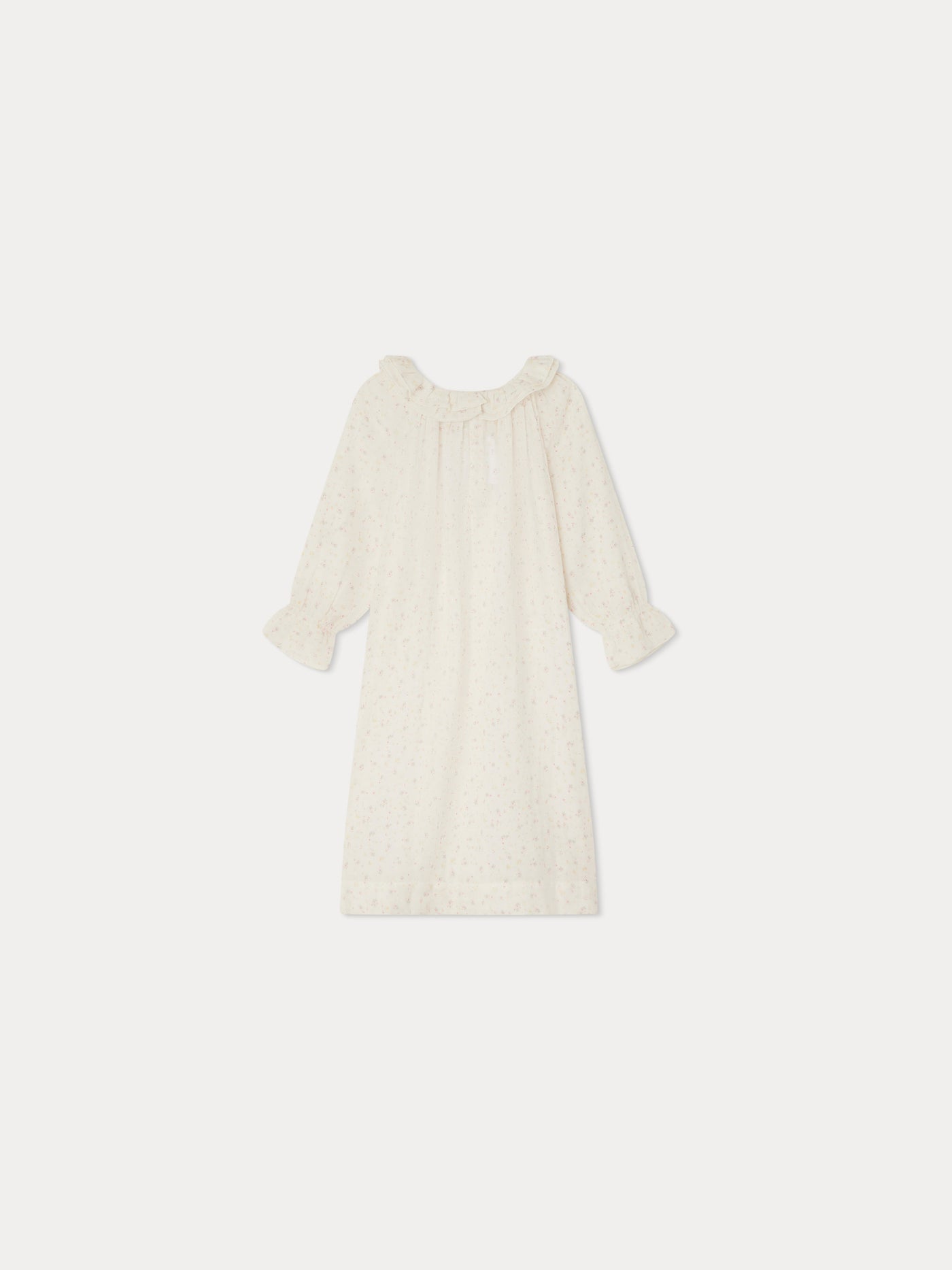 Chemise de nuit Blessing fleurs bleu aqua