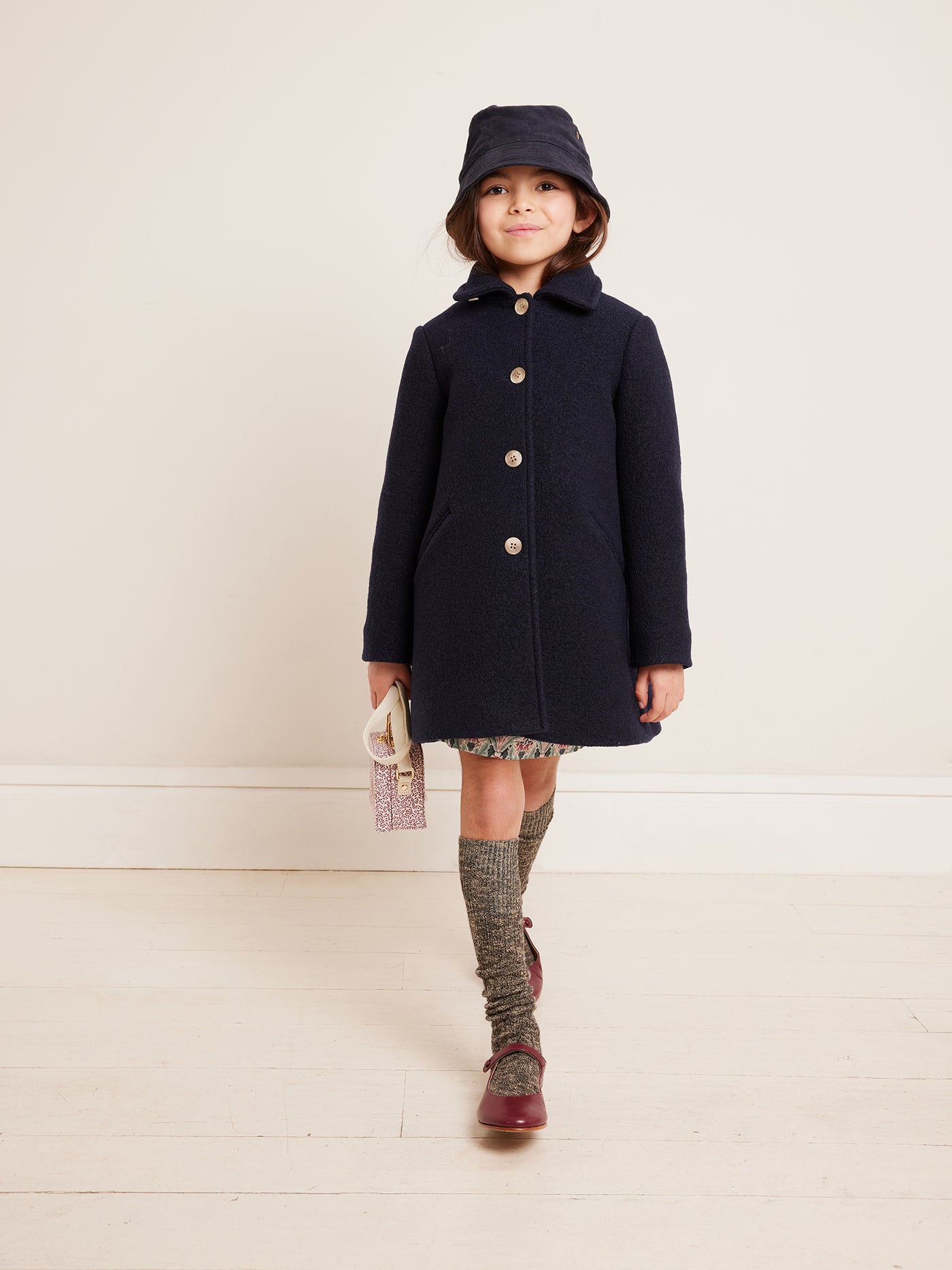 Manteau Temaggie marine