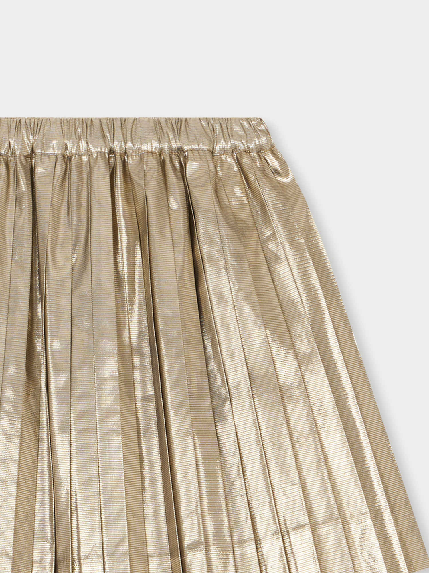 Gold pleated skirt outlet canada