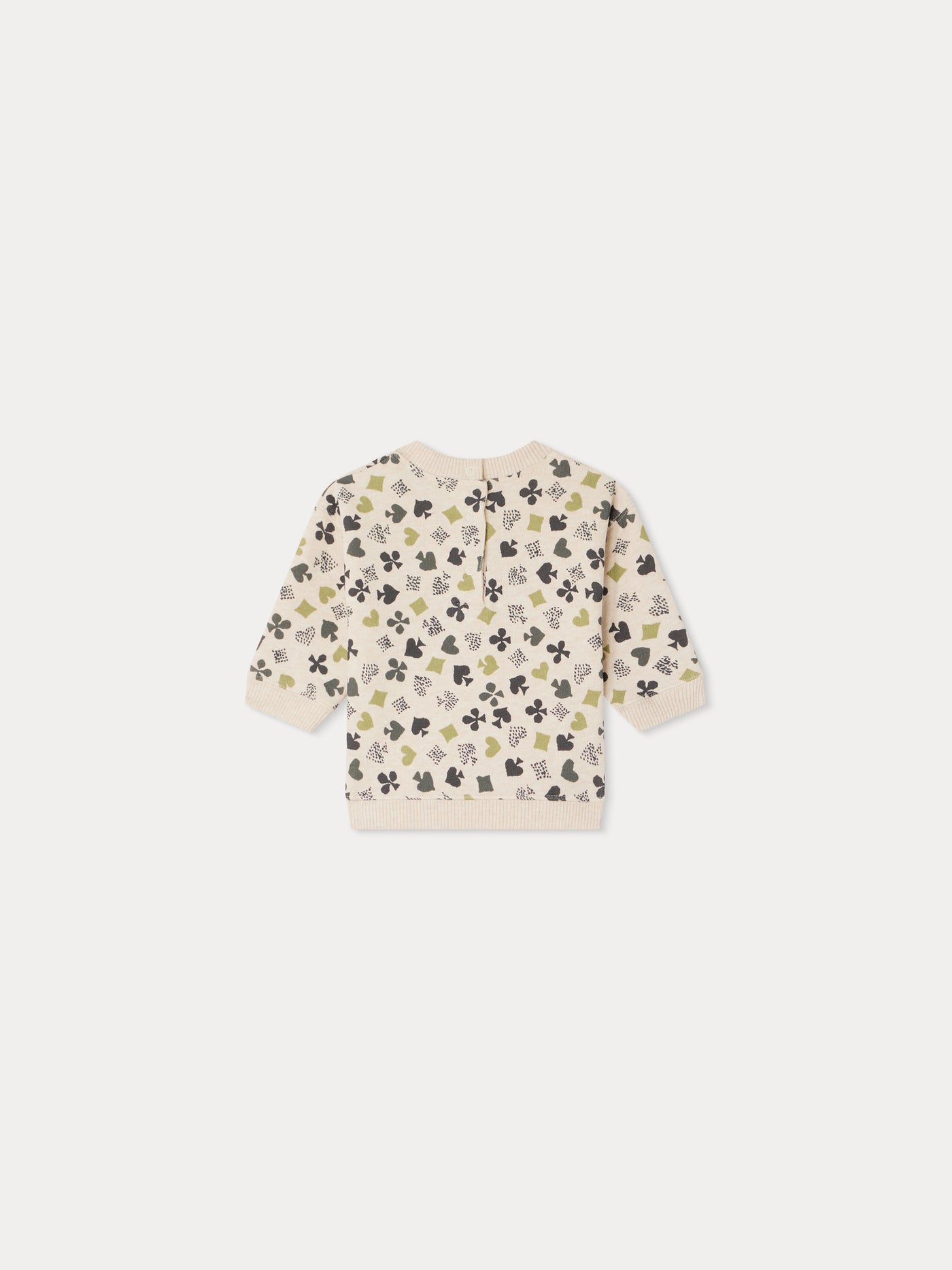 Dady Sweatshirt printed ivory