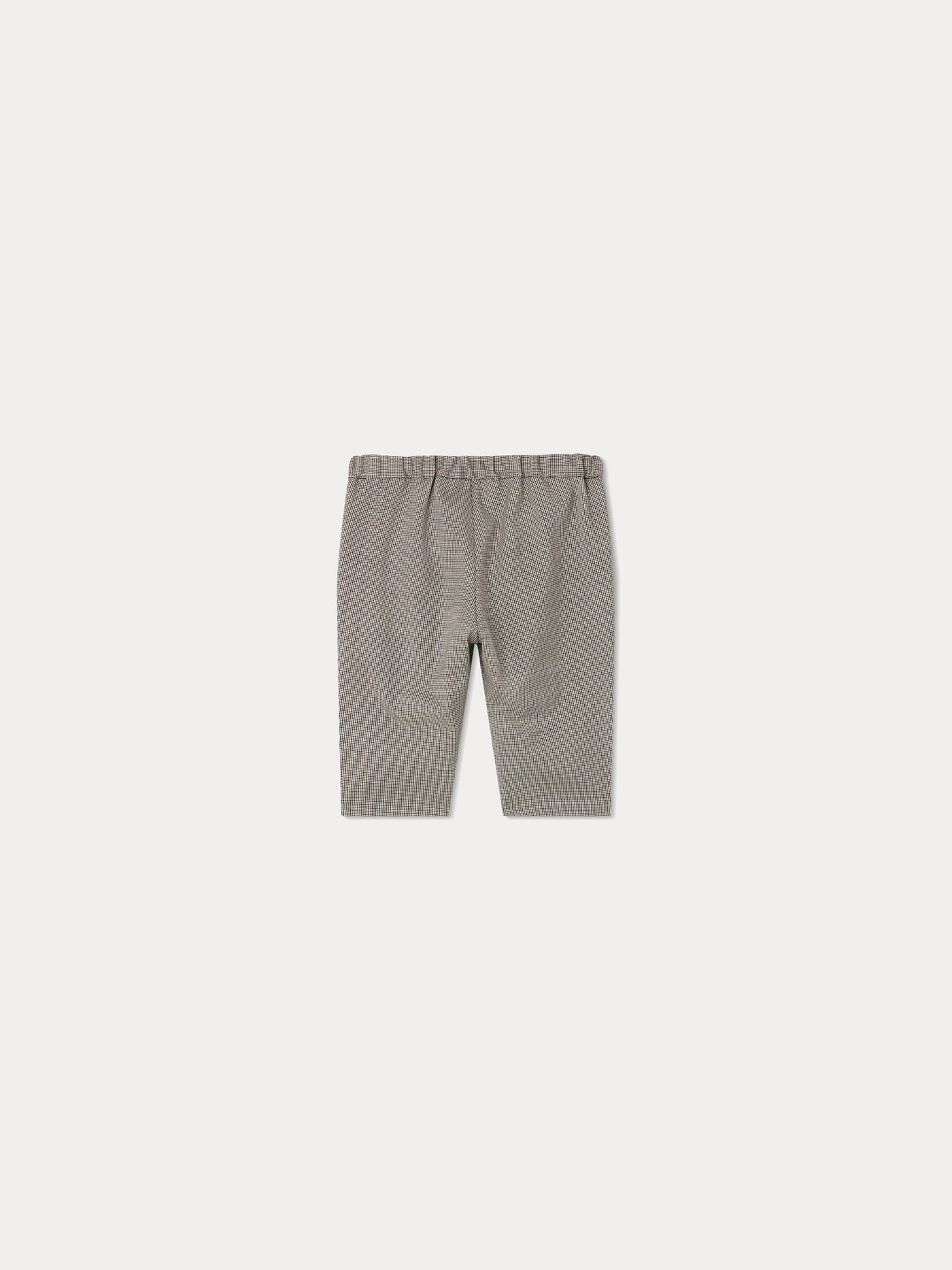 Pantalon Thursday carreaux marron